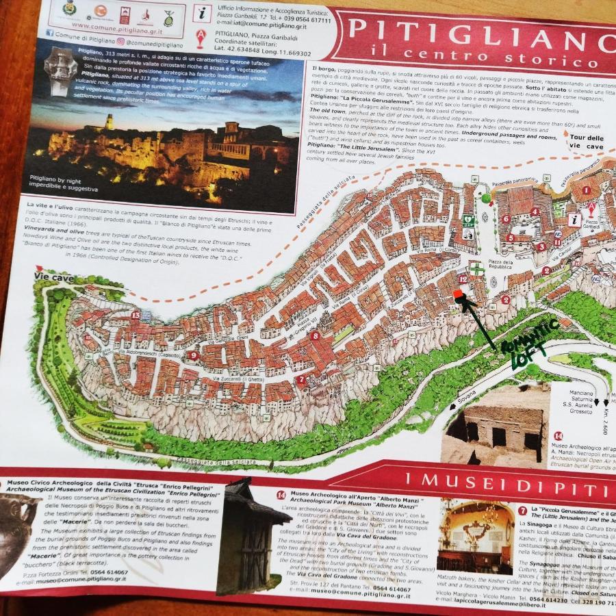 Romantic Loft Pitigliano Exterior foto